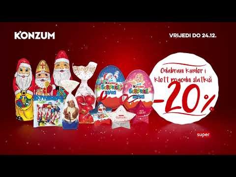 Konzum darivanje 19.12. - 24.12.