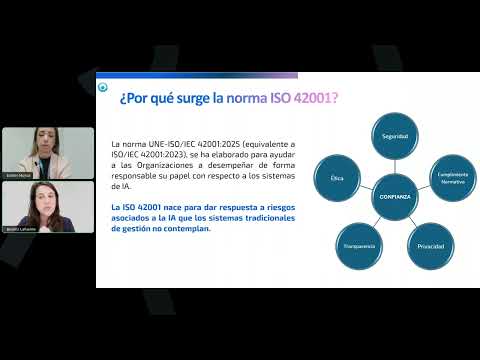 Nueva ISO 42001: hacia una IA eficiente y ética | WEBINAR