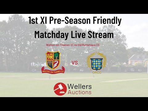 Walton-on-Thames 1st XI vs Old Rutlishians  - 29.4.2023 - Pre season friendly 2023