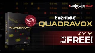 Video thumbnail for Checking Out QUADRAVOX by Eventide! by Audio Plugin Deals