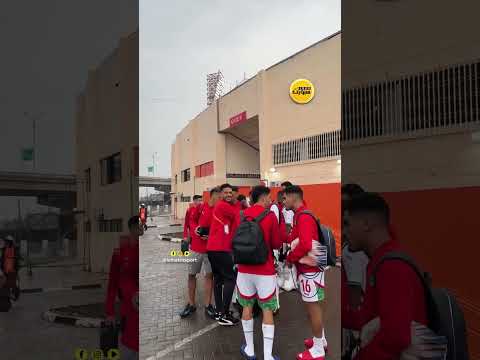 احتفالات لاعبي المنتخب المغربي المحلي على أنغام &quot;سطلانة&quot; والشاب بلال