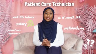 How I Became a Patient Care Technician ... salary + is it worth it | PCE hours + pre-pa work life