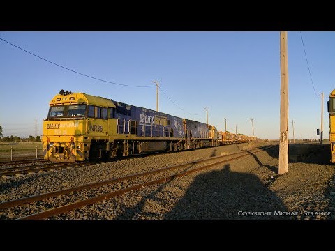 3MA5 Pacific National Container Train - PoathTV Australian Railways