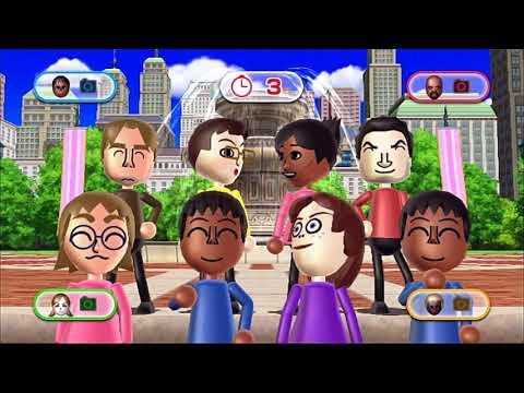 Wii Party - Minigame Mode - Free Play - All 4 Player Minigames