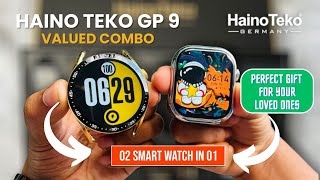 [Must Watch] Haino Teko GP 9 Smart Watch | 📲📞 075 555 5881 | 02 Smart Watch in 1 | COMBO PACK 2023