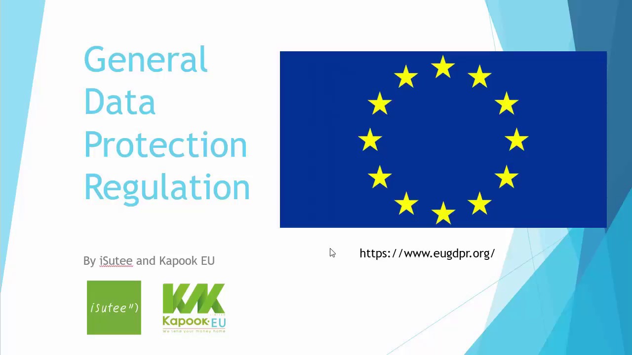 GDPR คืออะไร (General Data Protection Regulation )