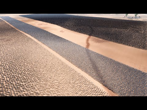 100.000 Medieval Army vs 100.000 Werewolves | Ultimate Epic Battle Simulator 2