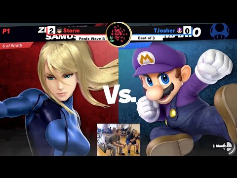 RCR 2 Pools - Shero (Zero Suit Samus) vs TJosher (Mario) - SSBU Ultimate