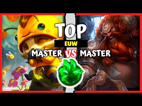 Master Teemo Top vs Master Gragas Main - EUW Rank Pre S11