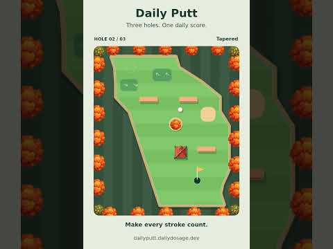 Daily Putt gameplay trailer thumbnail
