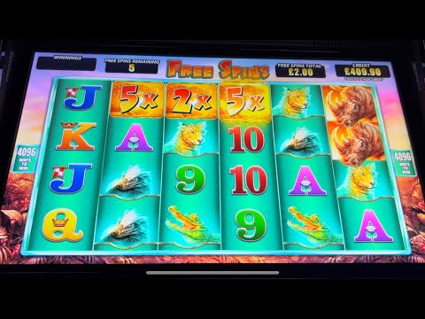 £500 FOBT Arcade Slots Session Pt 1/4 - Golden Relics, Big Fishing Fortune , Raging Rhino & More