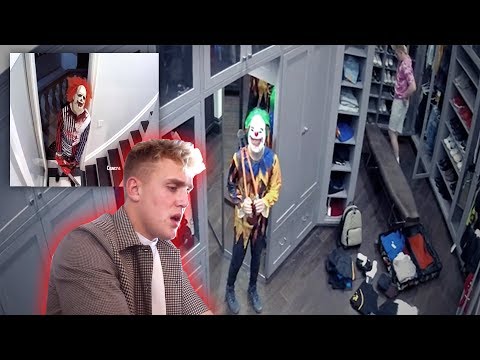2 KILLER CLOWNS BROKE INTO THE TEAM 10 MANSION! **SECURITY FOOTAGE** Video