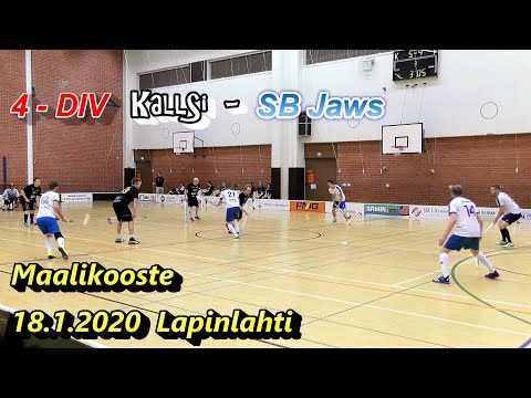 4 - DIV KallSi - SB Jaws - Maalikooste - 18.1.2020 Lapinlahti