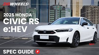 2025 Honda Civic RS e:HEV Spec Guide | Zigwheels.Ph