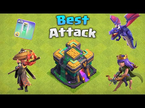 Best TH14 War Attack Strategy 2025 | Town Hall 14 Best Dragon Attack for 3 Stars