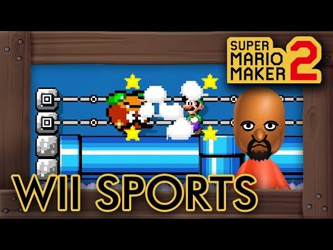 Super Mario Maker 2 -  Fun Wii Sports Level
