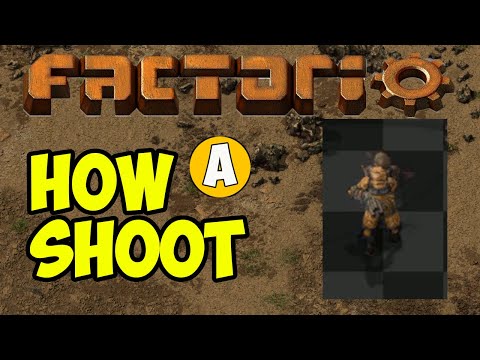 Factorio how to shoot | Factorio how to use GUN