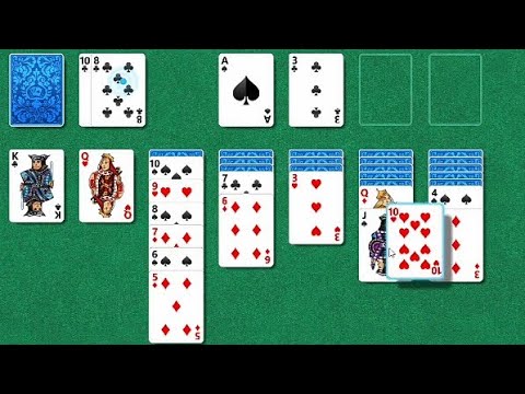 Solitaire gameplay walkthrough - YouTube
