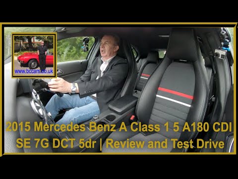 2015 Mercedes Benz A Class 1 5 A180 CDI SE 7G DCT 5dr | Review and Test Drive