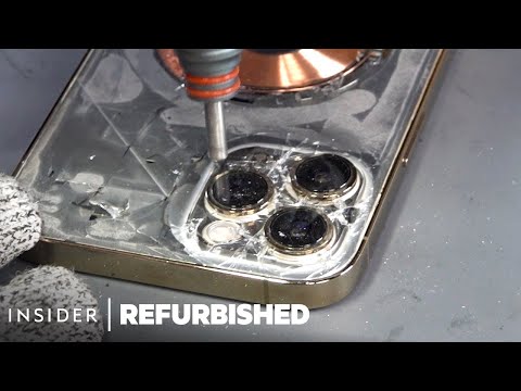 Watching How A Cracked iPhone Screen's Back Glass Gets Restored To Its Former Glory Is Oddly Satisfying