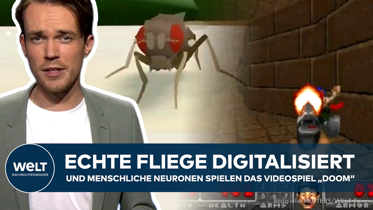 KI-WELT: Menschliche Neuronen spielen ein Videospiel – Gehirn einer Fruchtfliege wurde digitalisiert
