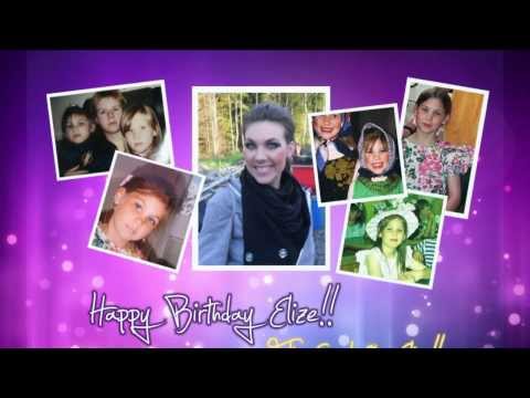 Happy Birthday Elize Ryd! [2013]