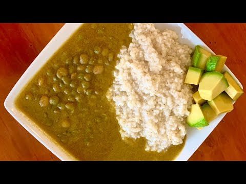Pigeon Pea soup - Sòs Pwa Kongo - Easy soup recipe - Haitian Vegan soup recipe