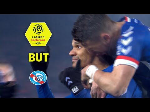 But Kenny LALA (79' pen) / RC Strasbourg Alsace - Dijon FCO (3-2)  / 2017-18