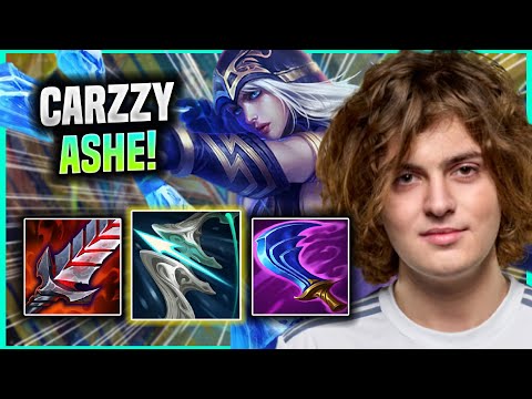 CARZZY IS A MONSTER WITH ASHE! - MAD Carzzy Plays Ashe ADC vs Ezreal! | Season 2022