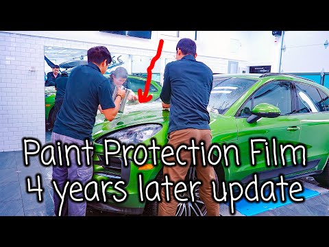 Paint Protection Film 4-5 years later on my Porsche Macan. Has it worked?