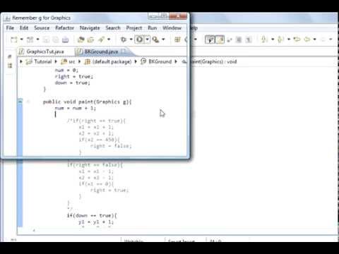 Java Programming Lesson 100 Graphics Java Animation 3 Dispose Method