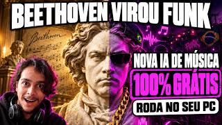 Esqueça o Suno! A melhor IA de música local chegou (Grátis e roda em PC fraco)