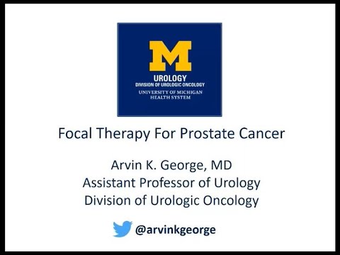 4.13.2020 Urology COViD Didactics - Focal Therapy for Prostate Cancer