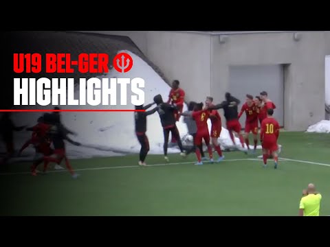 #U19 | Highlights Belgium 2-2 Germany