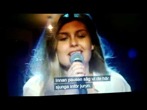 Kevin Walker - Second round auditions Swedish Pop Idol 2013