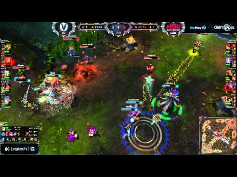 WePlay LoL Invitational Day 4: Ultra Vires vs Never Give Up Game 1 (21.11.2013)