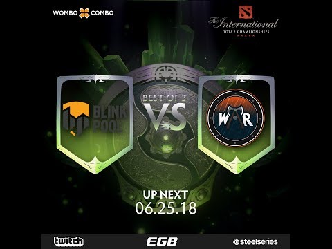 BlinkPool vs Wind and Rain Game 1 | The International 8 | Europe Semi Finals (BO3)