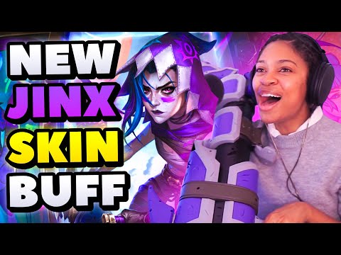 REAL LIFE JINX USES NEW JINX SKIN // League of Legends Ranked Gameplay Mrs Chim Chim