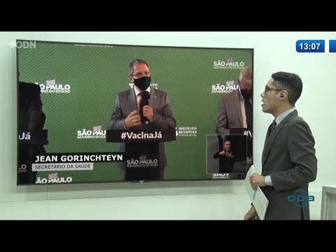 Acompanhamento ao vivo do anúncio da eficácia da Coronavac pelo Estado de São Paulo 12 01 2021