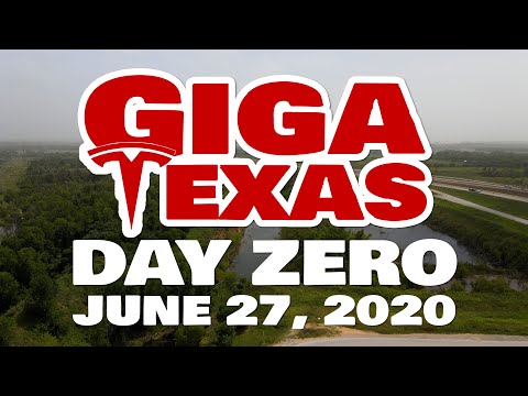 Giga Texas 4K Drone Footage Before Tesla Started Construction - 6/27/20 - FROM TEXAS TERAFACTORY!