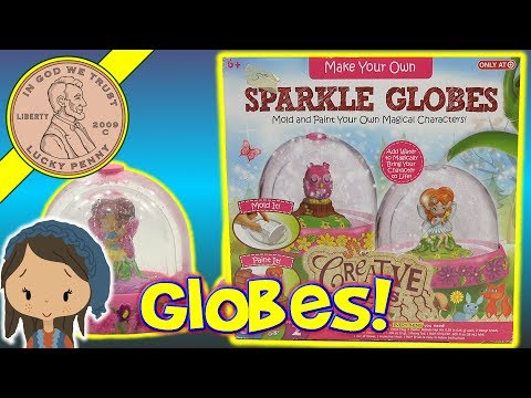 Sparkle Snow Globe Making Kit For Kids - Crafting Time With Alyse! Video