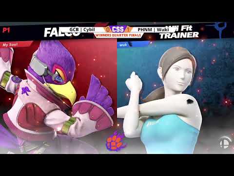 Clemson Smash Series 37 - WQ - GCB | Cybil (Falco) vs. PHNM | Wuki (Wii Fit Trainer) - SSBU