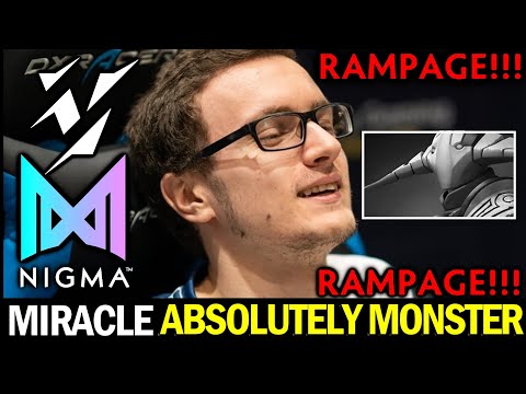 MIRACLE x2 RAMPAGE delete SVEN — NIGMA vs VIKIN.GG