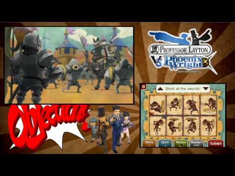 Prof. Layton vs. Phoenix Wright: Ace Attorney pt20 - Convincing the Locals