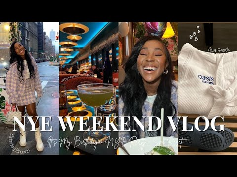 NYE WEEKEND 2023 VLOG | BIRTHDAY BLUES + NYE PARTY + SPA DATE