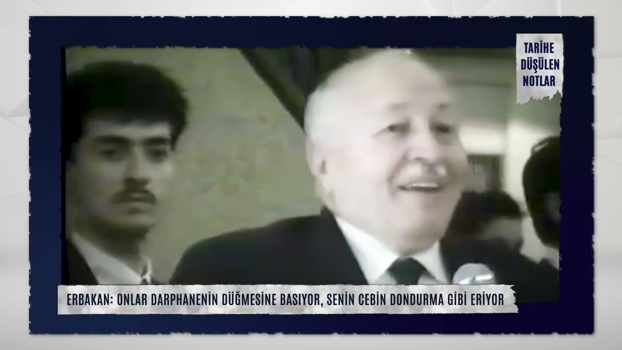 03 - Tarihe Düşülen Notlar | Erbakan Onlar Darphanenin Düğmesine Basıyor Senin Cebin Dondurma Gibi