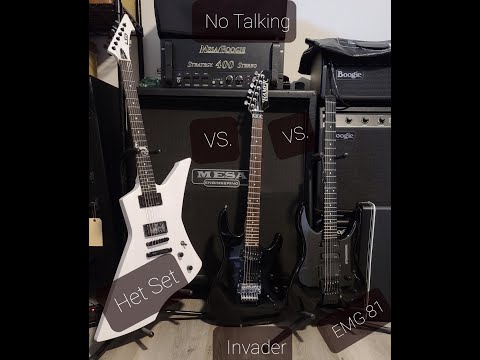 EMG Het Set vs. 81 vs. Duncan Invader Bridge MOP, Damage Inc Riff Comparo No Talking