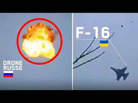 F-16 VS RUSSIAN DRONE: WHY USE THE CANNON?