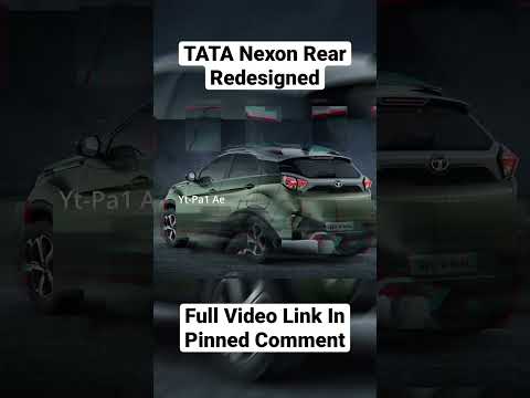 TATA Nexon facelift 2023 | New Rear Design | New Features | ADAS 🔥