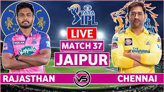 Rajasthan Royals vs Chennai Super Kings Live | RR vs CSK Live Scores & Commentary | Last 8 Overs